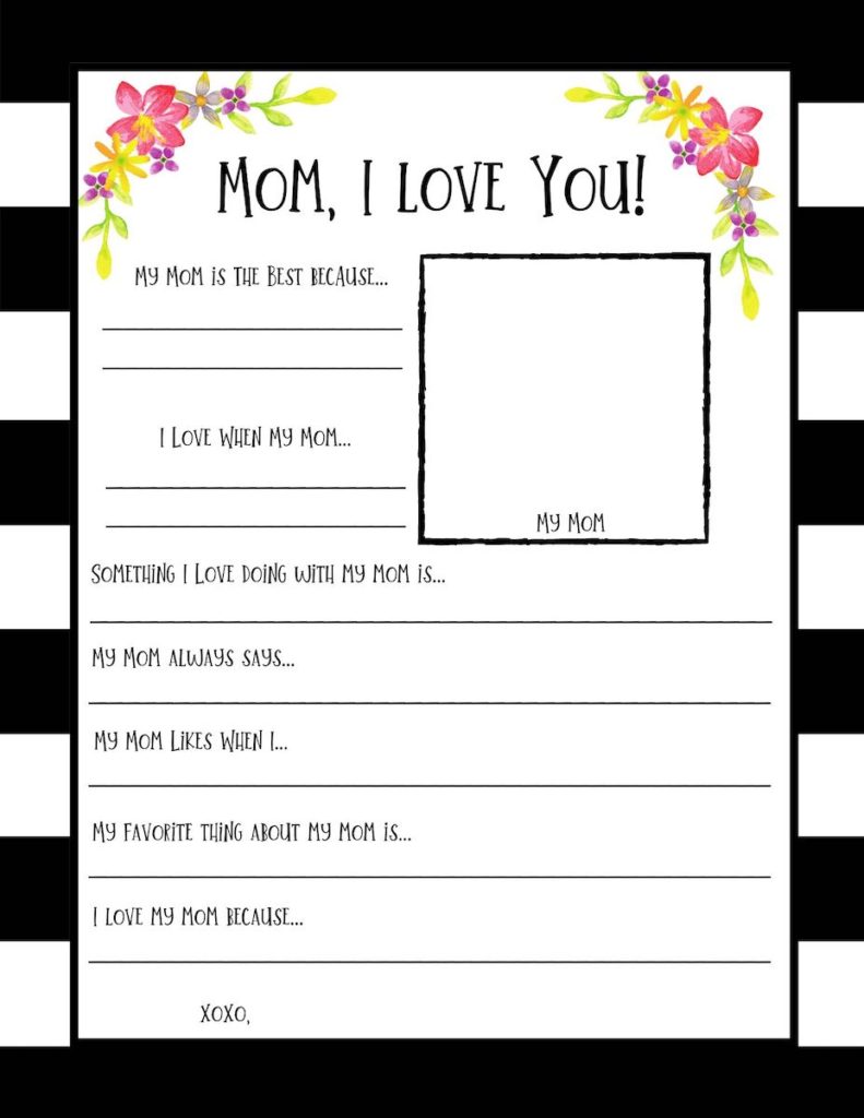 Mother’s Day Free Floral Printables (Banner, Sign, & Kid Card