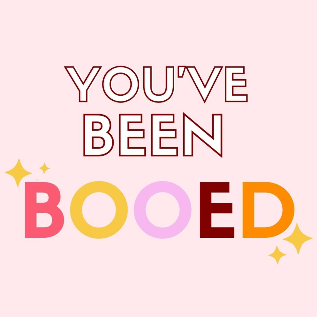 youve been booed printable
