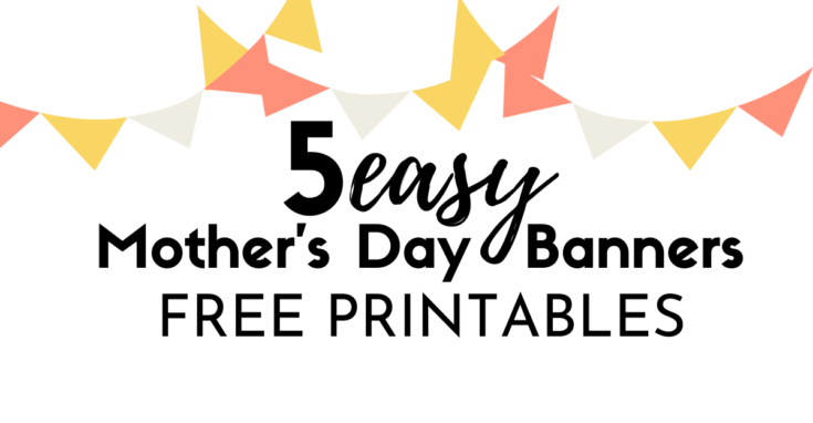 Best Mother #39 s Day Banner Template {Free Printable} OriginalMOM Best Mother #39 s Day Banner Template {Free Printable} OriginalMOM