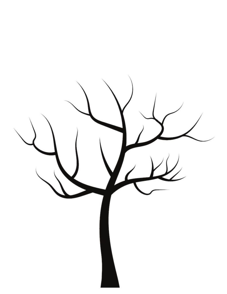  Free Printable Fall Tree Without Leaves Printable Form Templates And 