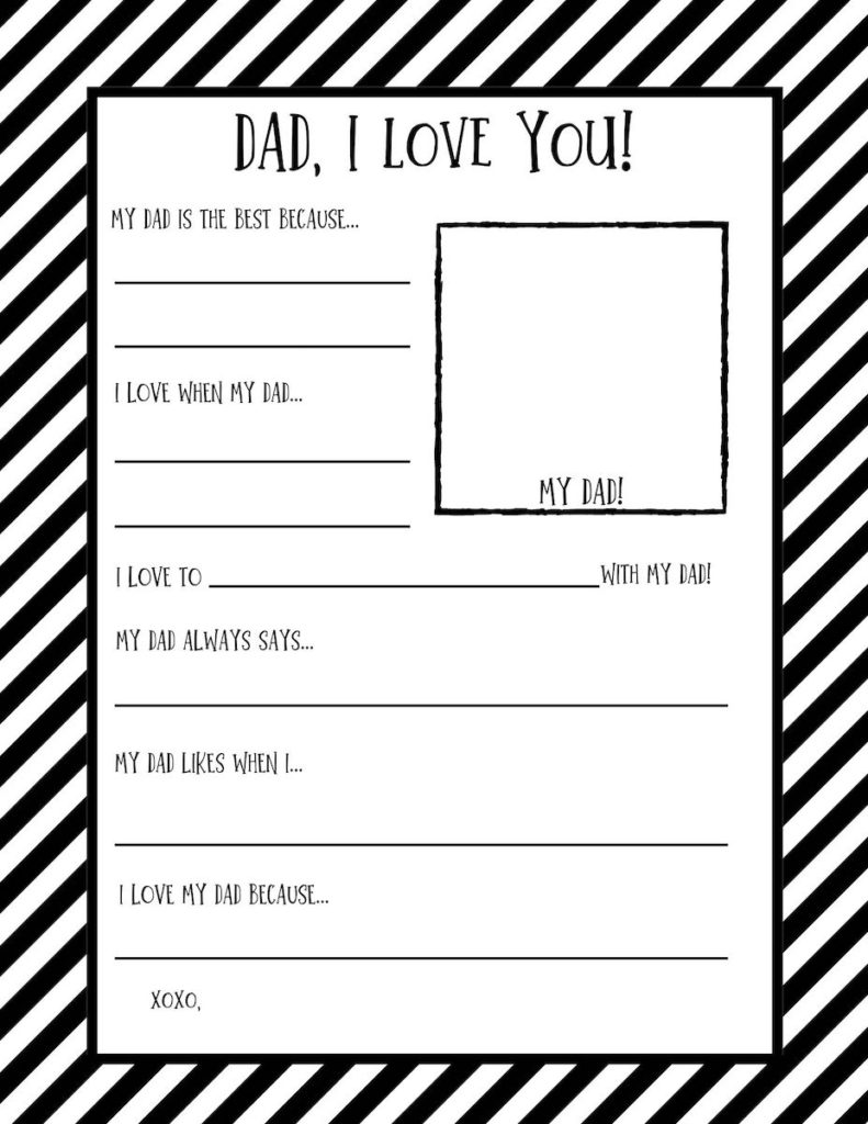 father's day free printable fill in the blank