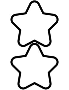 rounded star outline