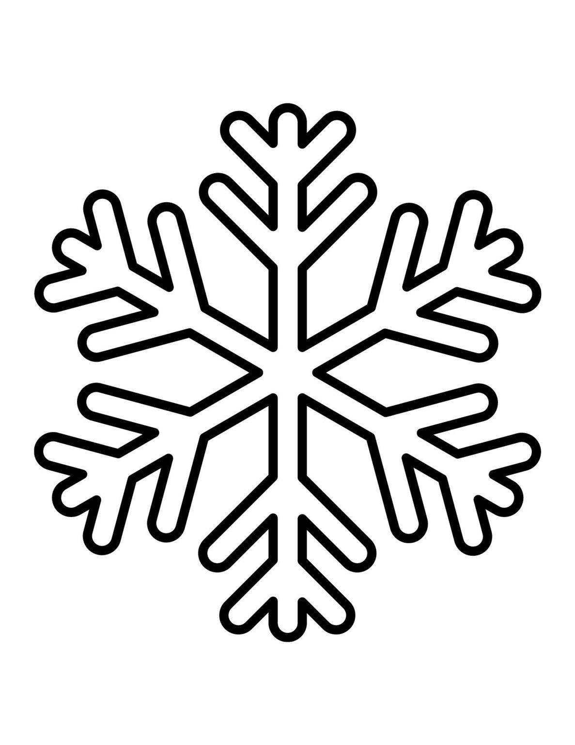 150 paper snowflake templates free pdf printables