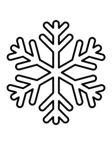 FREE Printable Snowflake (Large and Small Snowflakes) - OriginalMOM