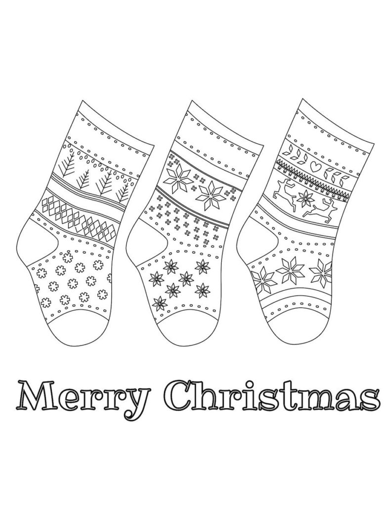 merry christmas stockings
