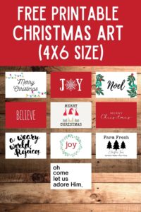 25 Christmas Free Printables: Gift Tags, Templates, Wall Art, Banners ...