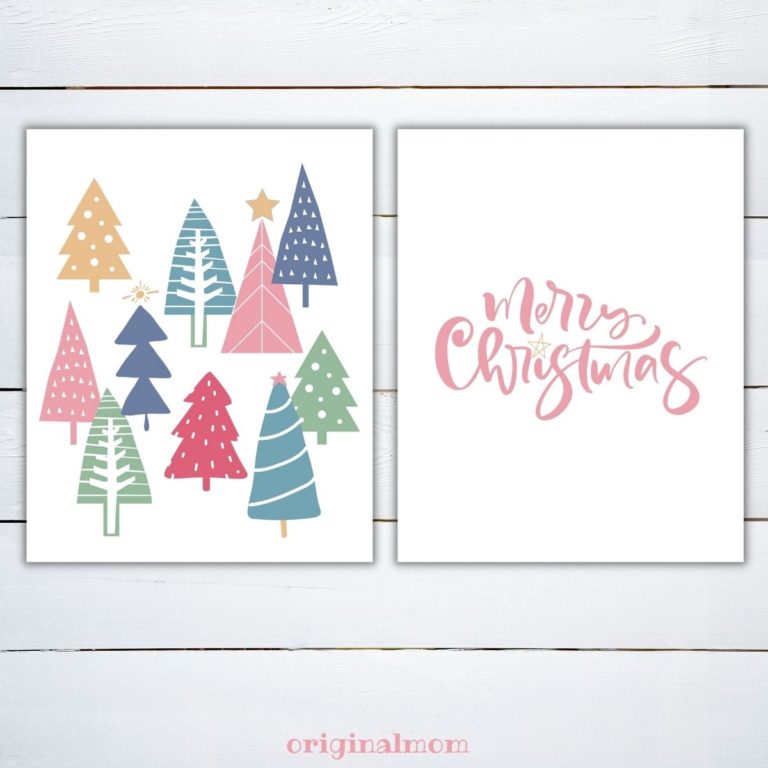 25 Christmas Free Printables: Gift Tags, Templates, Wall Art, Banners ...