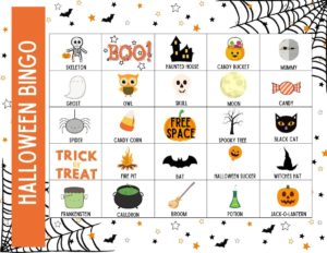 Halloween Bingo Free Printables (Set of 10) - OriginalMOM