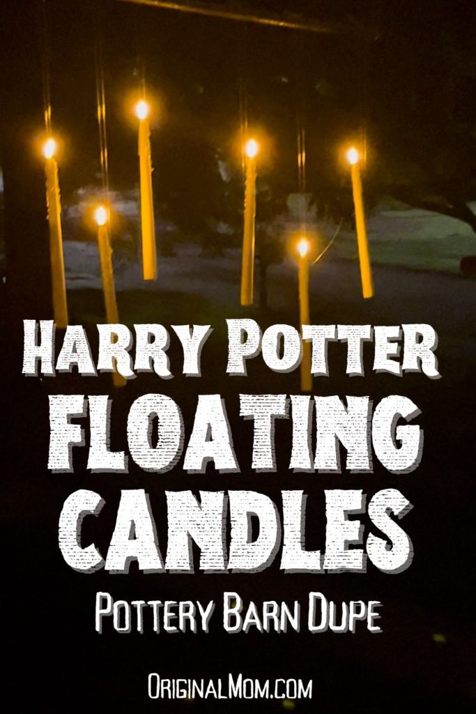 halloween floating candles in harry potter
