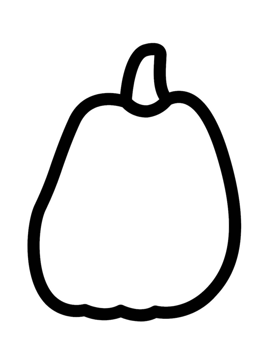 30 Blank Pumpkin Templates for Fall Crafts &amp; Activities - OriginalMOM