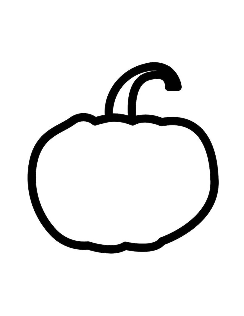 hand drawn pumpkin