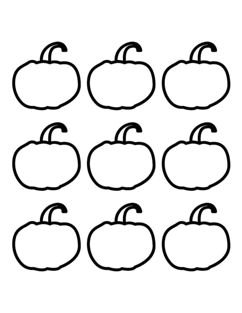 hand drawn pumpkins free printables