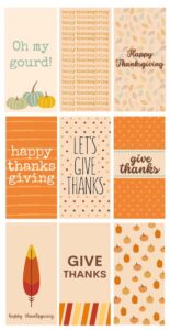 Free Printable Happy Thanksgiving Gift Tags (23 Designs) - OriginalMOM