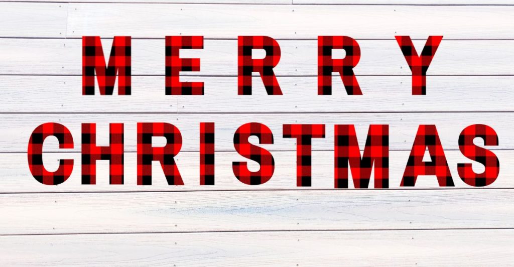 merry christmas banner free printable no background letters only