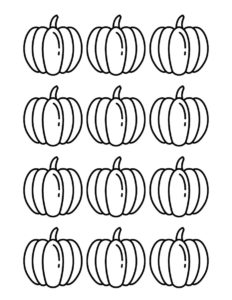 30 Blank Pumpkin Templates for Fall Crafts & Activities - OriginalMOM