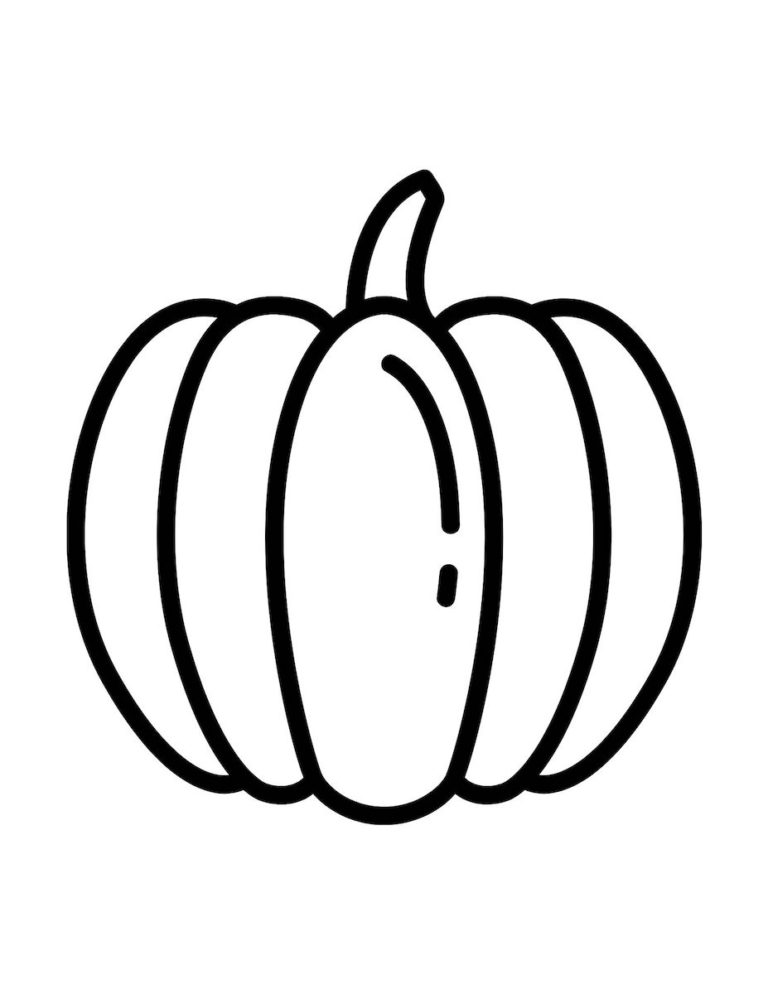 30 Blank Pumpkin Templates for Fall Crafts & Activities - OriginalMOM