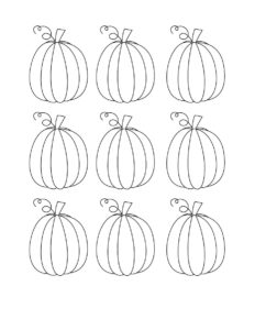 30 Blank Pumpkin Templates for Fall Crafts & Activities - OriginalMOM