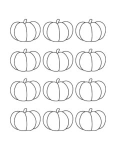 30 Blank Pumpkin Templates for Fall Crafts & Activities - OriginalMOM