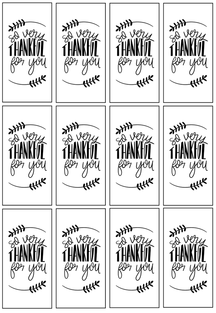so very thankful for you free printable gift tags black and white