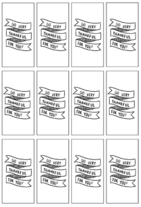 Free Printable Happy Thanksgiving Gift Tags (23 Designs) - OriginalMOM
