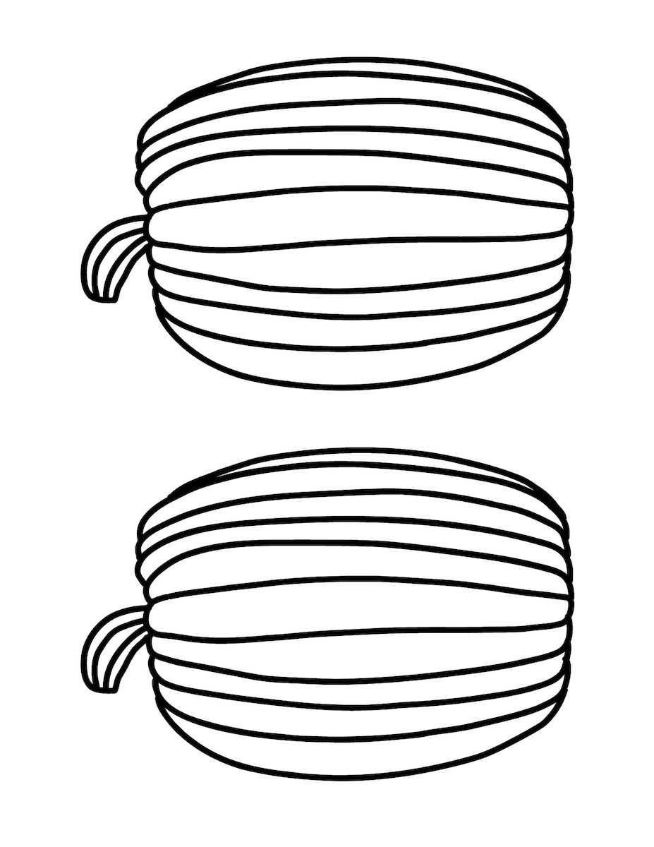 30 Blank Pumpkin Templates for Fall Crafts &amp; Activities - OriginalMOM