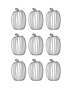 30 Blank Pumpkin Templates for Fall Crafts & Activities - OriginalMOM