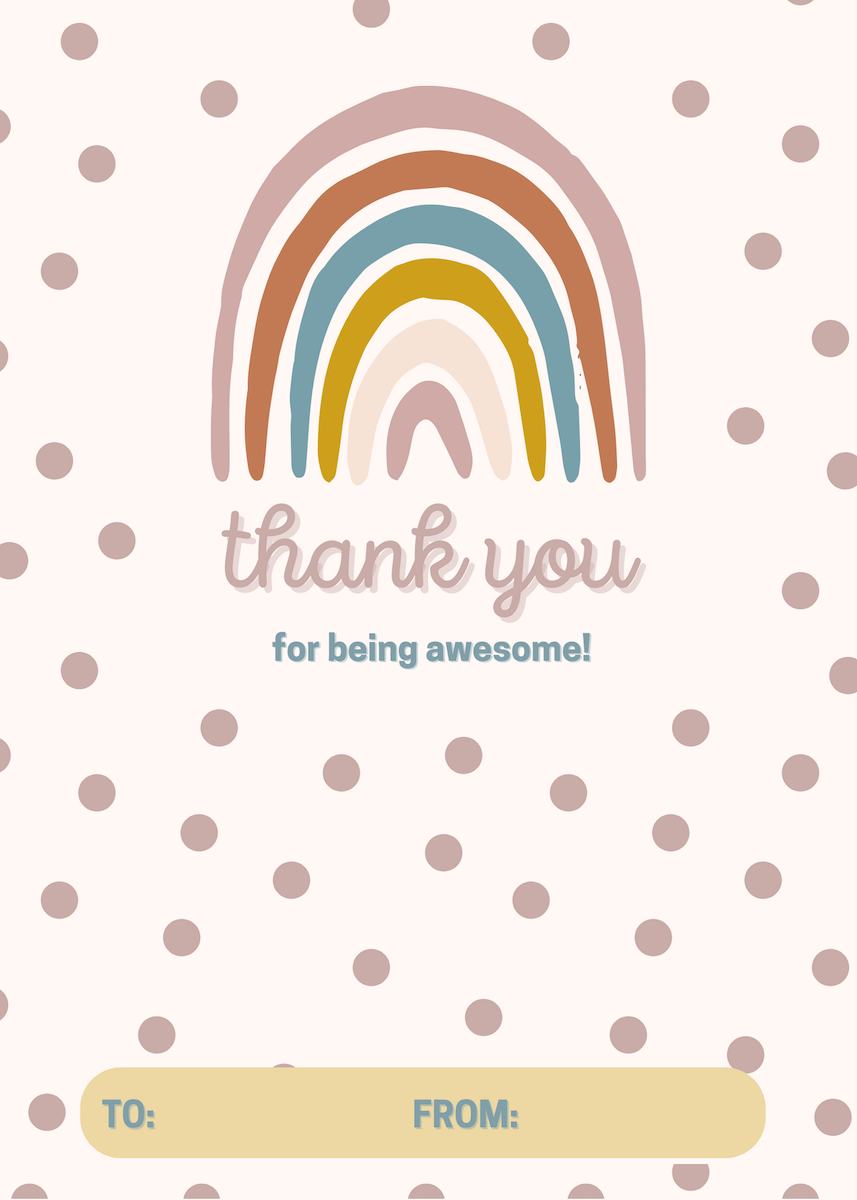 Teacher Appreciation Gift Card Holder Free Printables - OriginalMOM