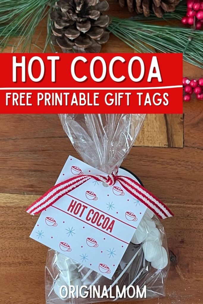 free printable christmas hot chocolate labels