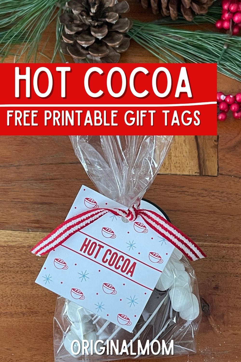 Free Printable Christmas Hot Chocolate Labels - OriginalMOM