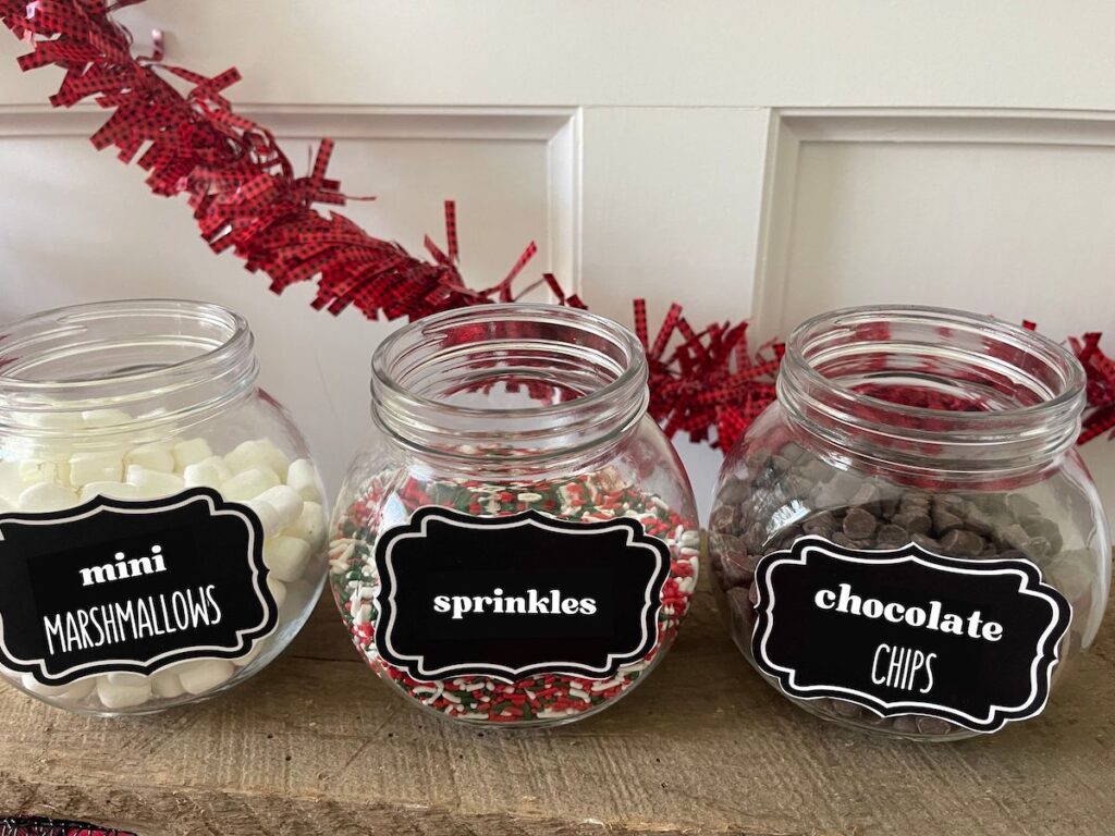 hot cocoa labels free printables