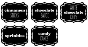 Hot Cocoa Bar Sign Free Printable - OriginalMOM