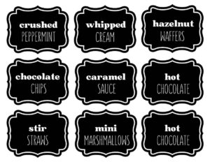 Hot Cocoa Bar Sign Free Printable - OriginalMOM