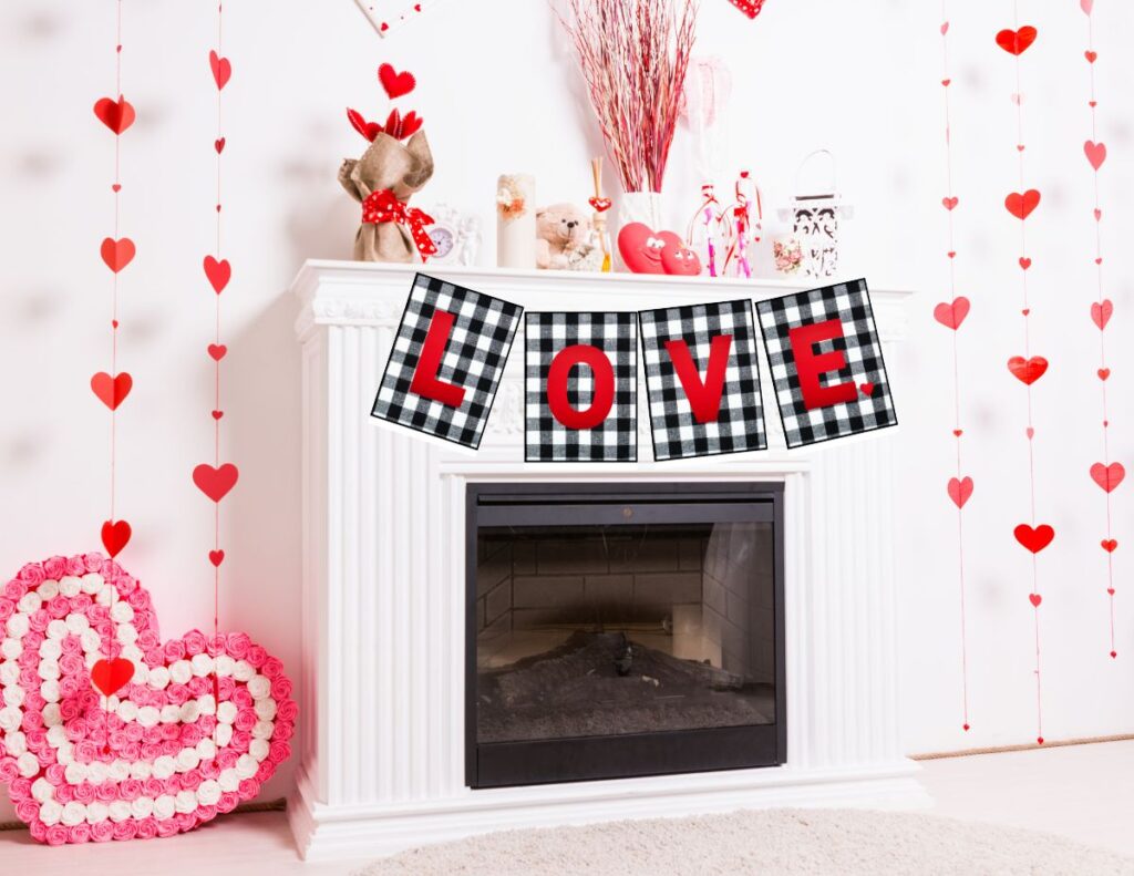 love banner free printable banner for valentines day