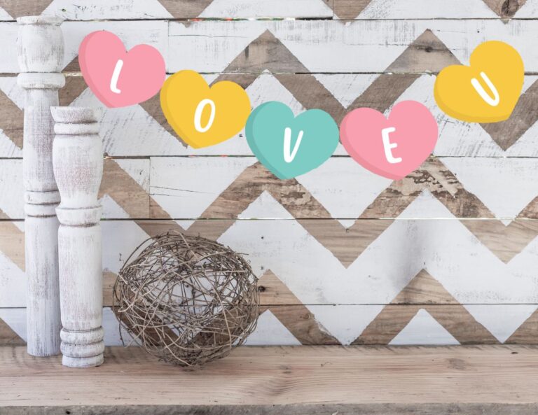 Cute Happy Valentines Day Banner Free Printable - OriginalMOM