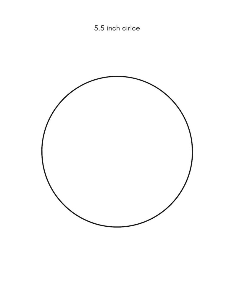 Circle Template Free Printables Small Medium And Large Sizes