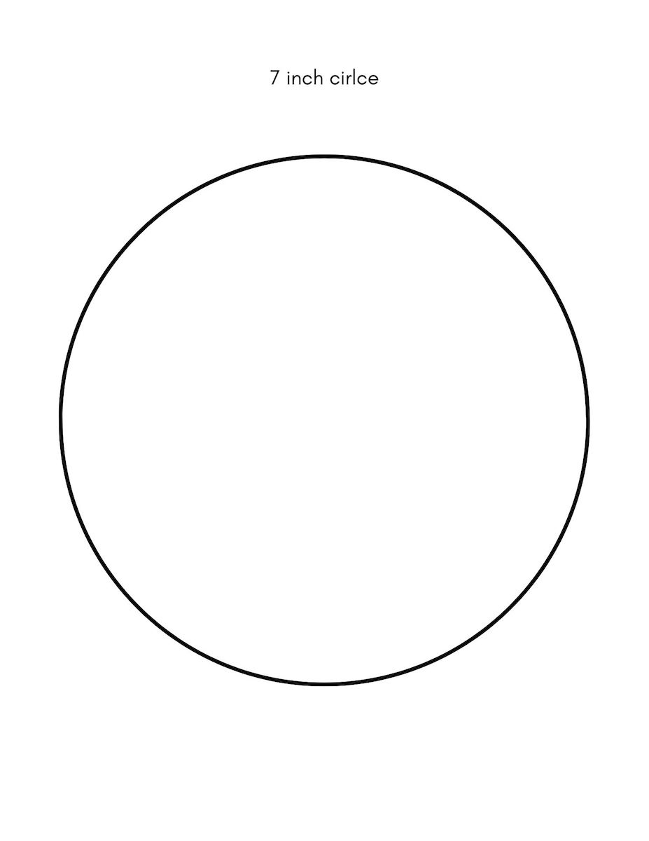 Circle Template Free Printables Small, Medium, and Large Sizes ...