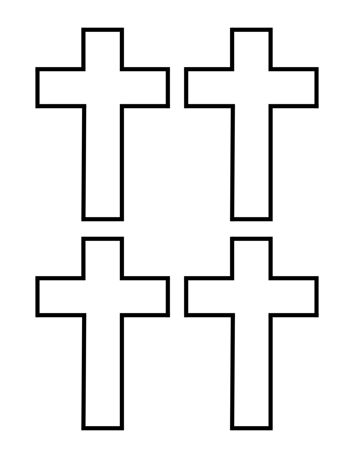 Free printable cross stencils and templates originalmom