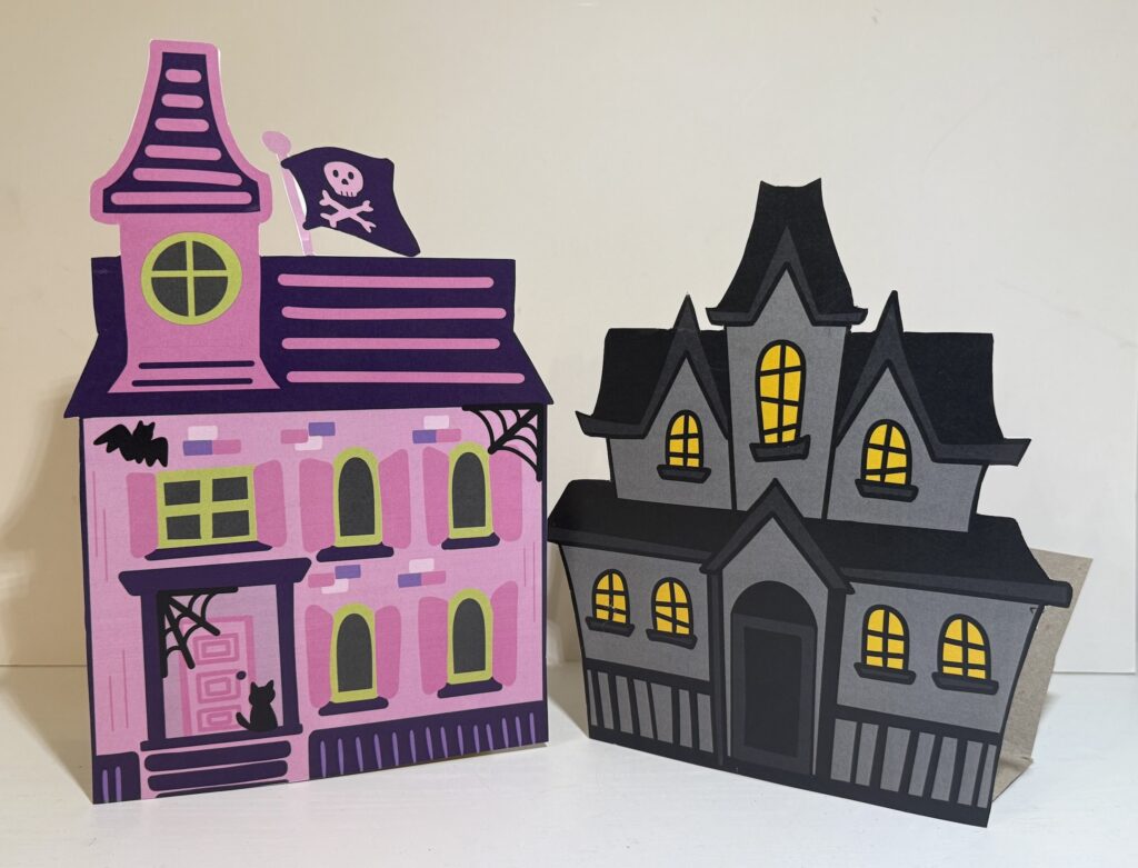free printable haunted house